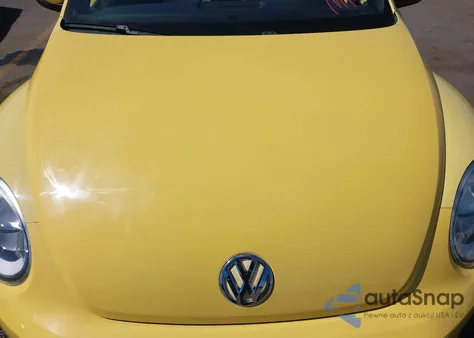 2014 Volkswagen Beetle 2.5L из США, поврежденный, VIN 3VW5P7AT2EM800612